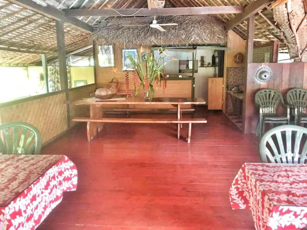 Huahine - Bungalow Pitate ファール エクステリア 写真